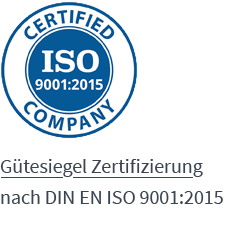 Gtesiegel Zertifizierung nach DIN EN ISO 9001:2015